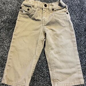 Polo by Ralph Lauren Tan Casual Cropped Pants